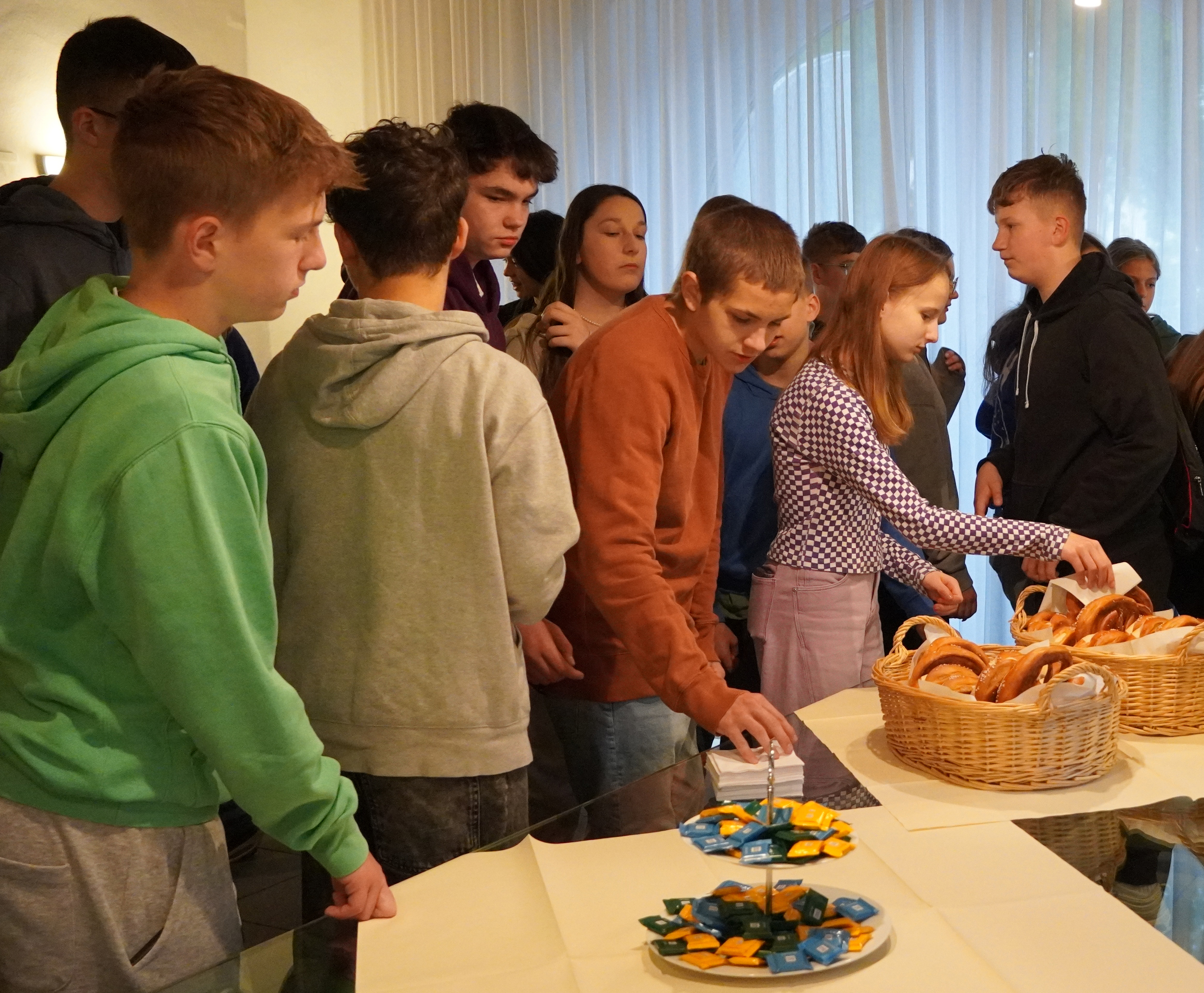 Schüler aus polnischer Partnerstadt zu Besuch in Ostfildern