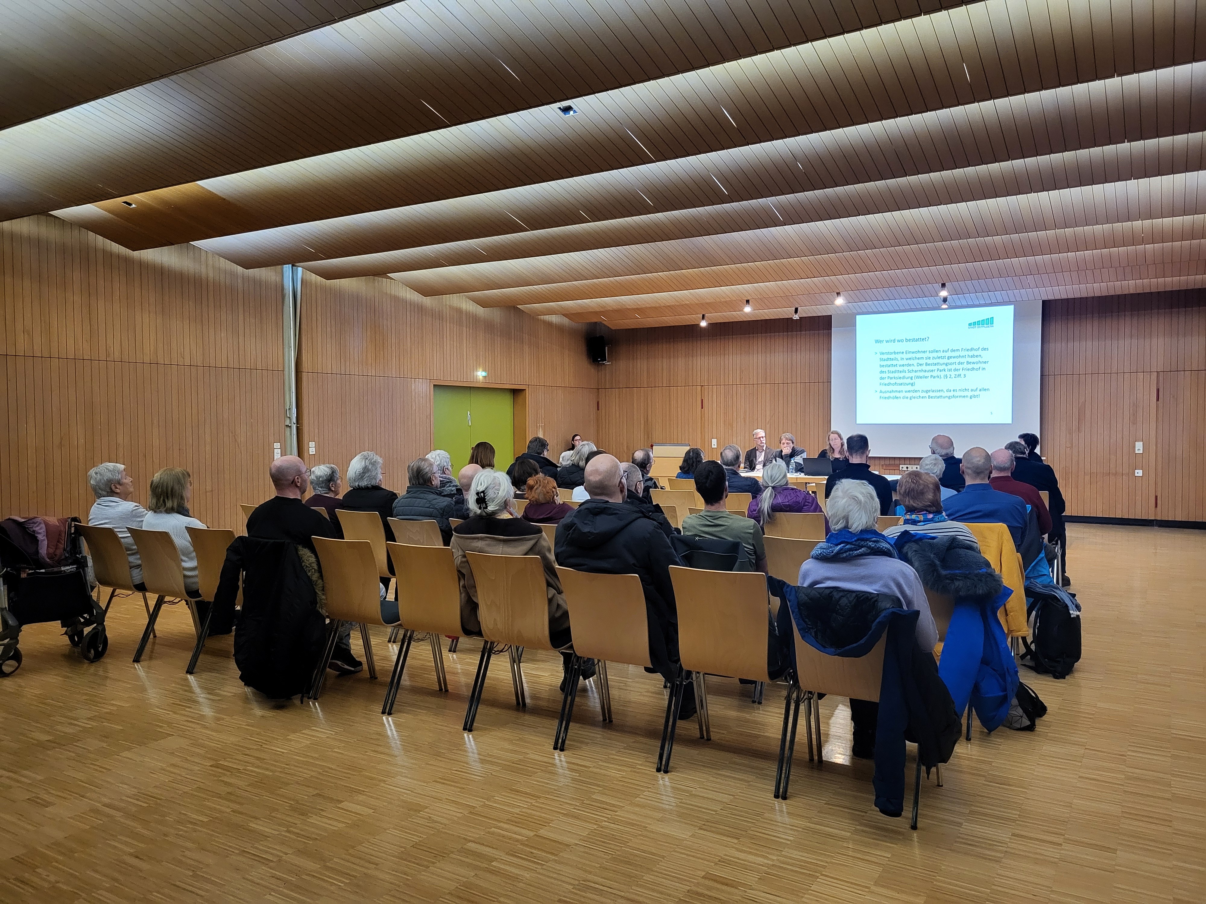 Infos zur Unterbringung von Geflüchteten in der Parksiedlung