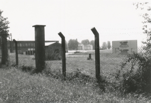 Kasernenzaun Nordgrenze 1992