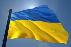 Ukraine Flagge