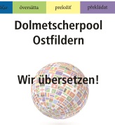Deutsch Titelseite Flyer Dolmetscherpool