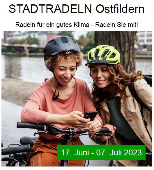 STADTRADELN 2023 – Ostfildern tritt in die Pedale!